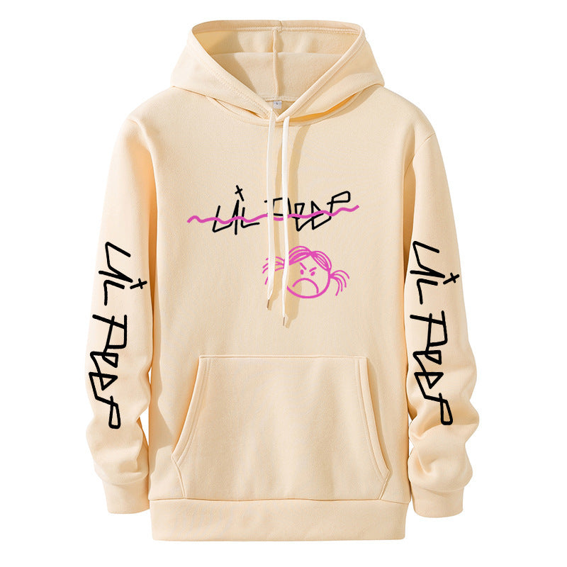 New Street Hooded Crewneck Sweater Winter Clothes