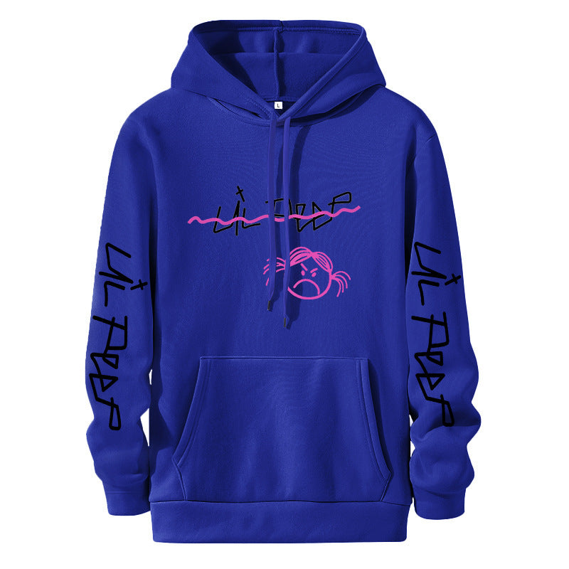 New Street Hooded Crewneck Sweater Winter Clothes