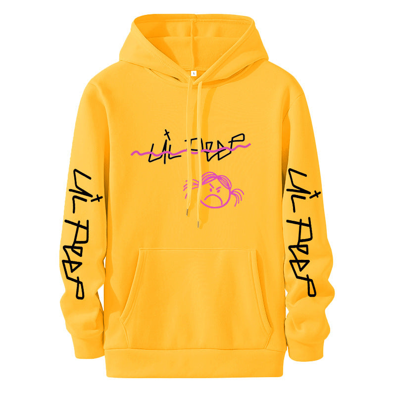 New Street Hooded Crewneck Sweater Winter Clothes