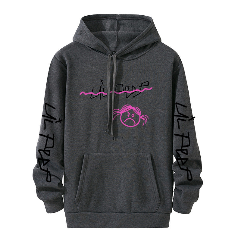 New Street Hooded Crewneck Sweater Winter Clothes