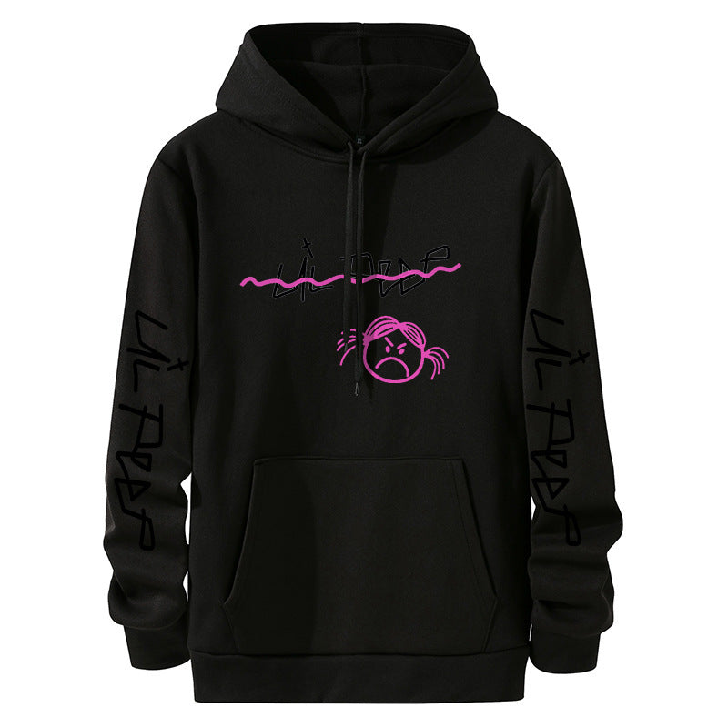 New Street Hooded Crewneck Sweater Winter Clothes